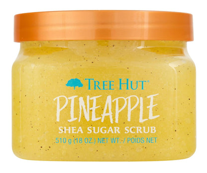 Tree Hut Pineapple Shea Sugar Exfoliating & Hydrating Body Scrub, 18 oz