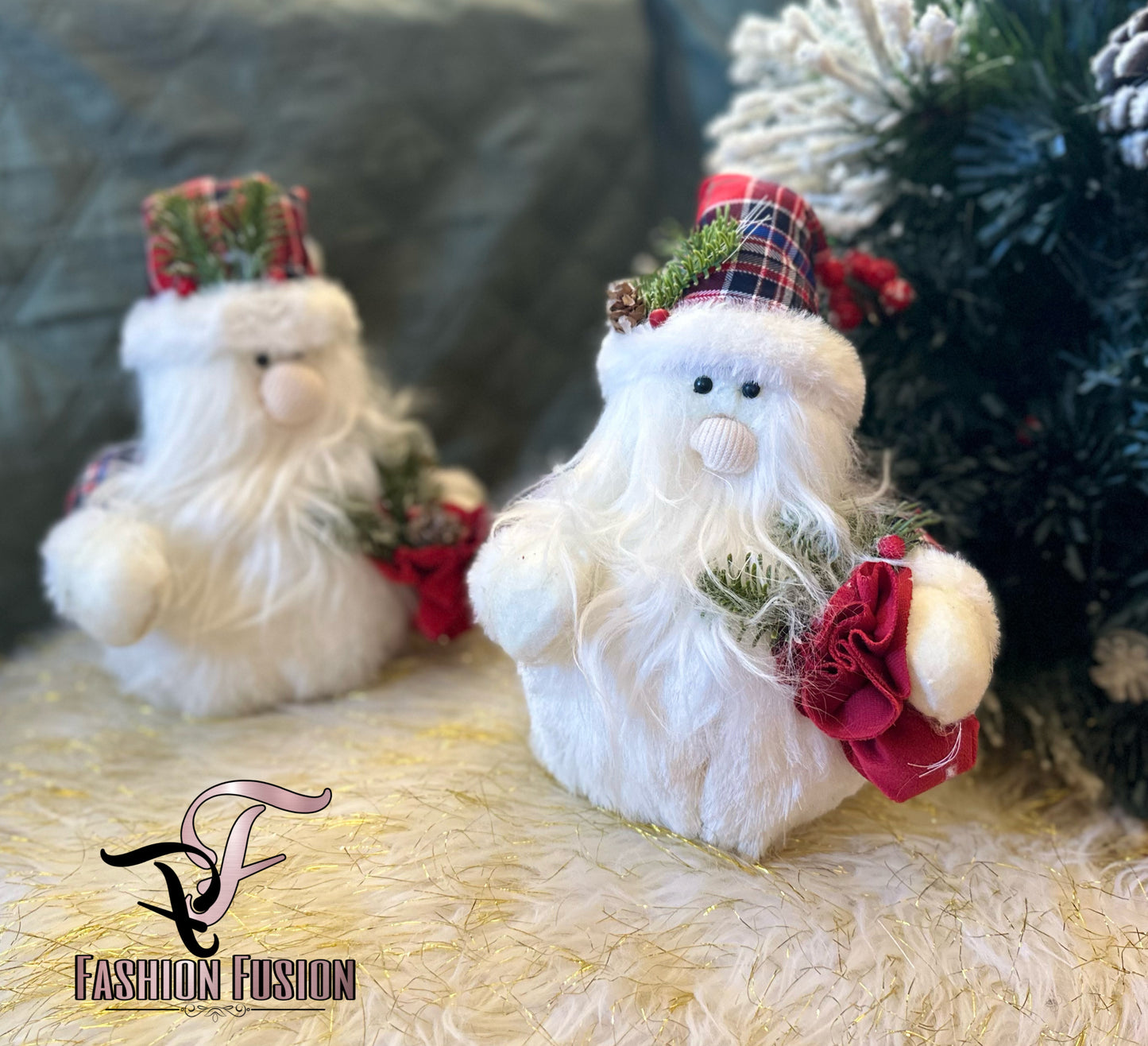 Fig Santa Snowman