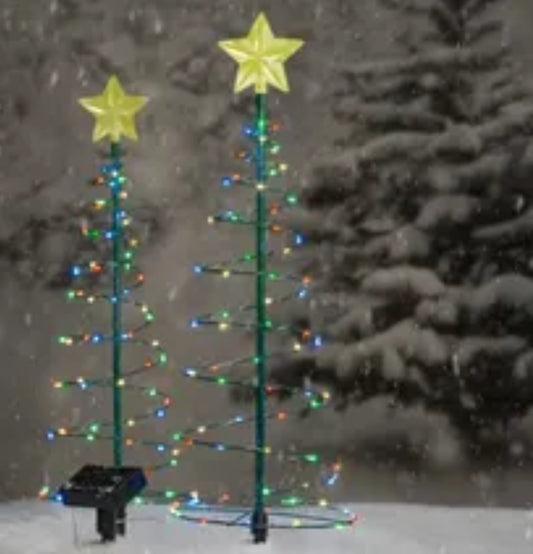 Solar Christmas Tree Light