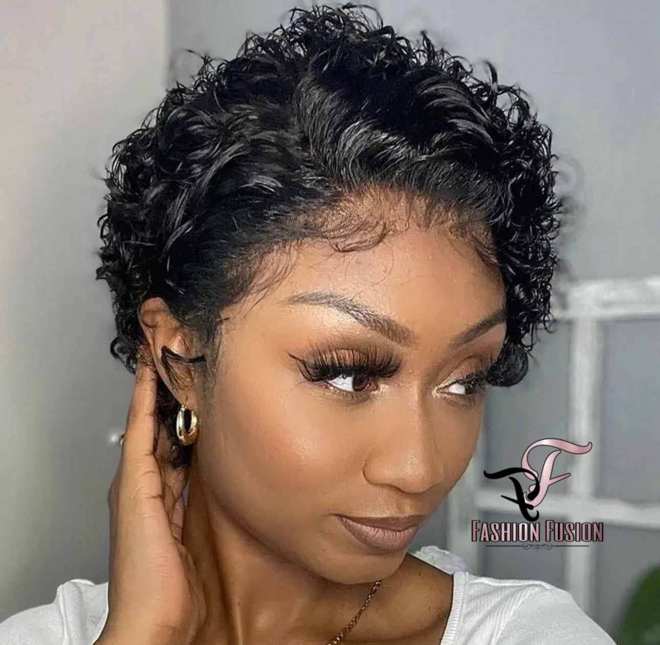 Pixie Cut Wig Human Hair 13x1 Lace Frontal Wigs Human
Hair Short Bob Human Hair Wigs